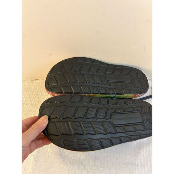 Rugged Shark clogs men’s 9 tie dye fur lined new - Picture 5 of 6